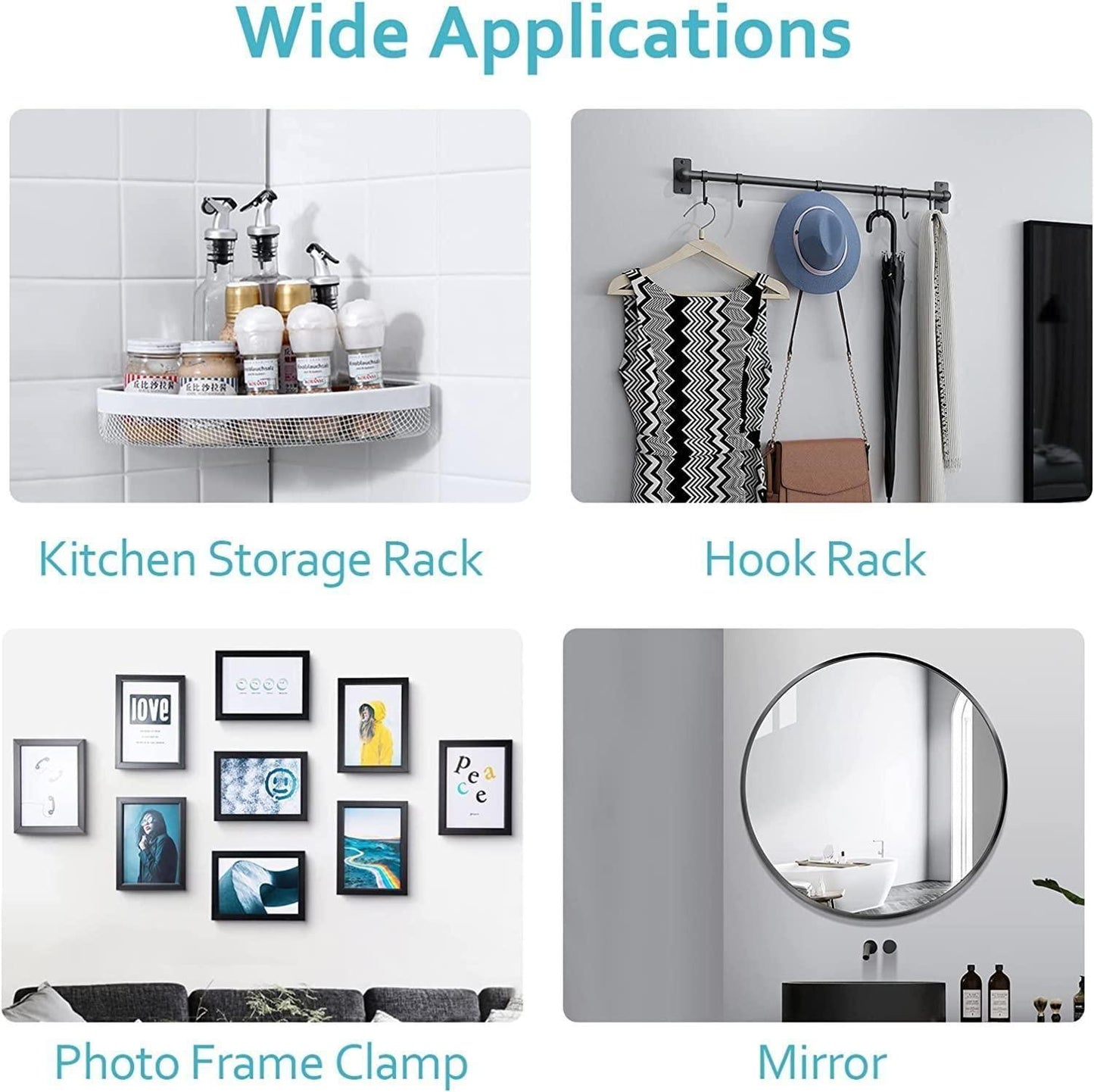 Wall Mount Screw Hooks