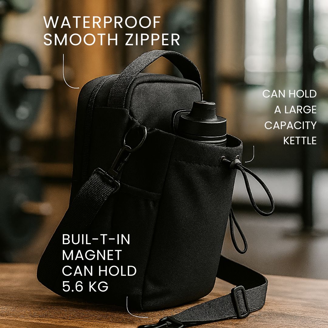 Svarna™ -Magnetic Gym Sling Bag
