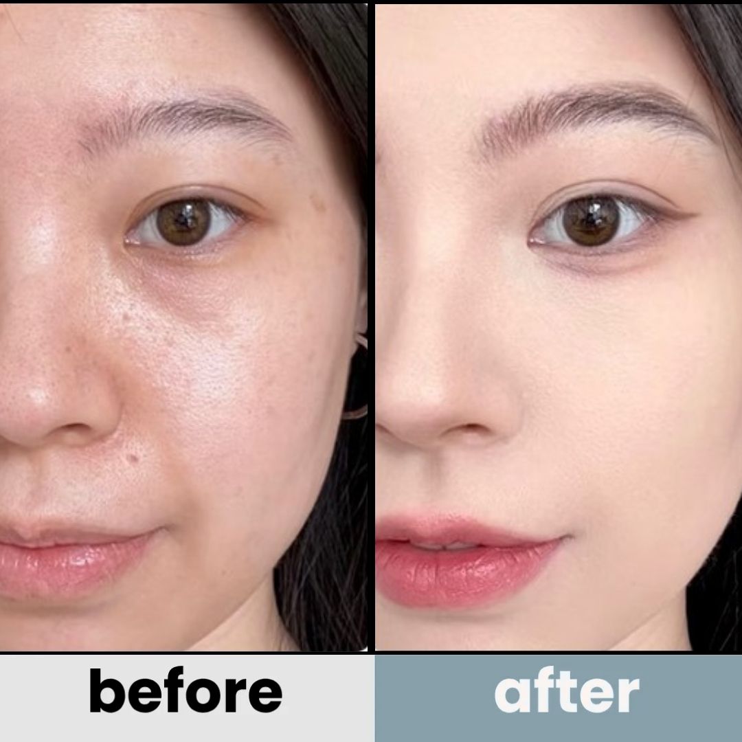 Korean 2 in 1 Glass Skin Foundation Stick