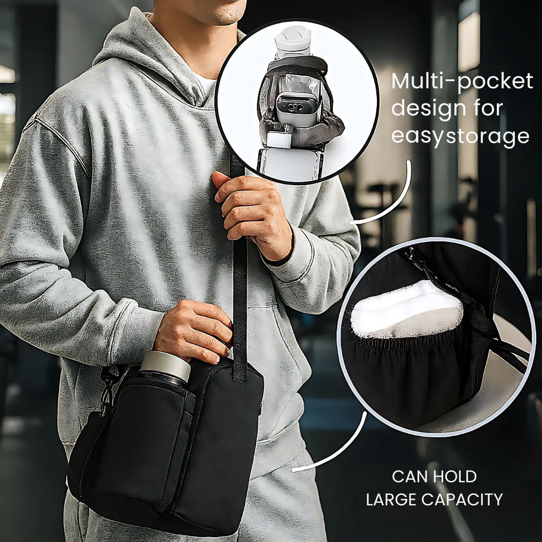 Svarna™ -Magnetic Gym Sling Bag