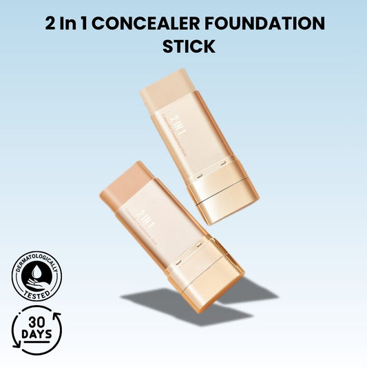 Korean 2 in 1 Glass Skin Foundation Stick