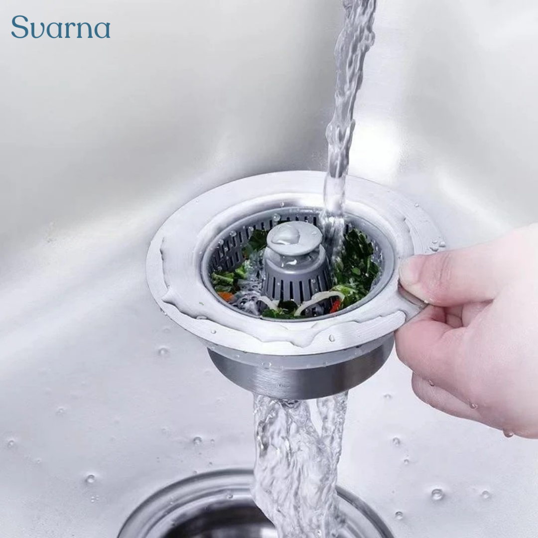 3-in-1 Sink Drain Strainer