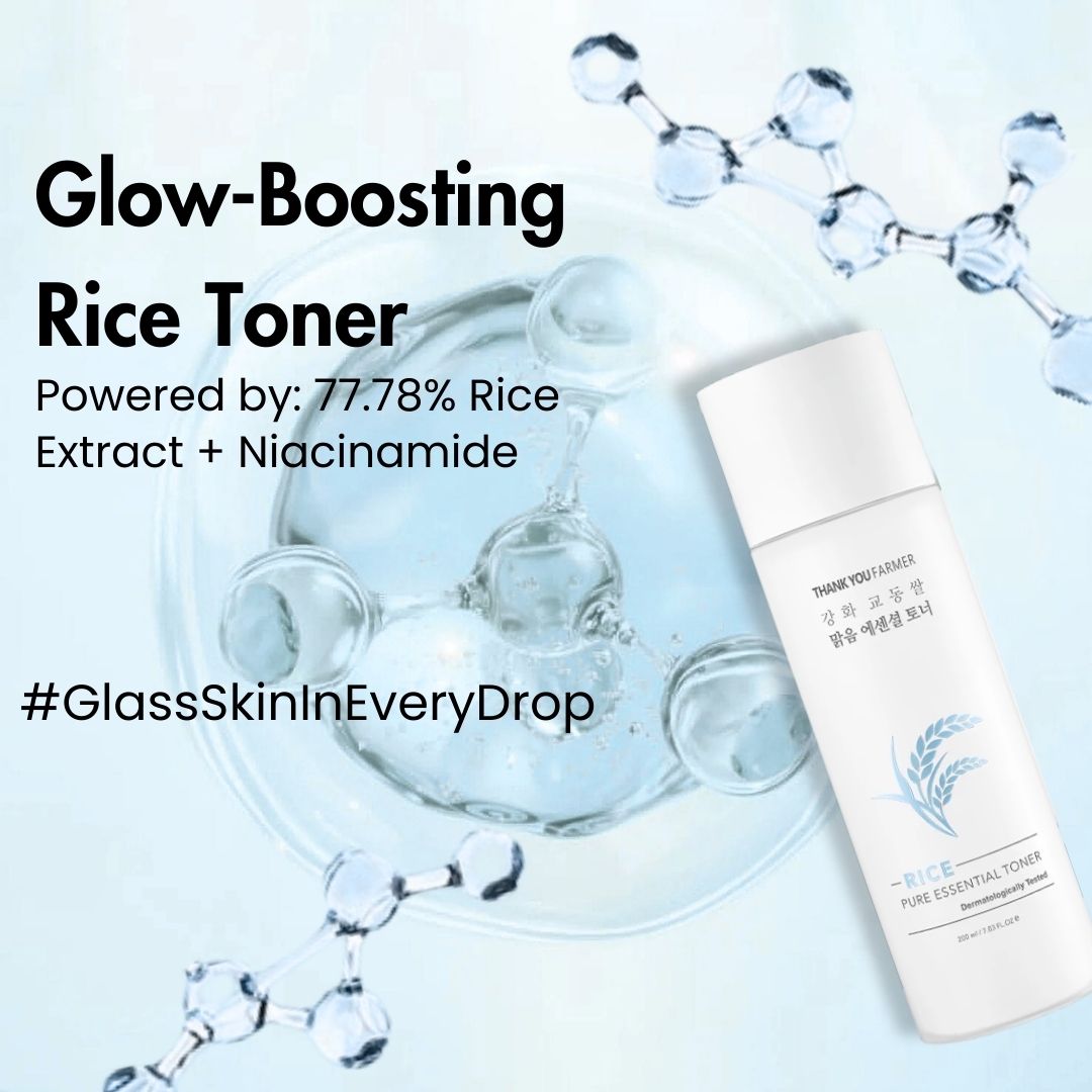 Korean Rice Toner for Glowing Skin
