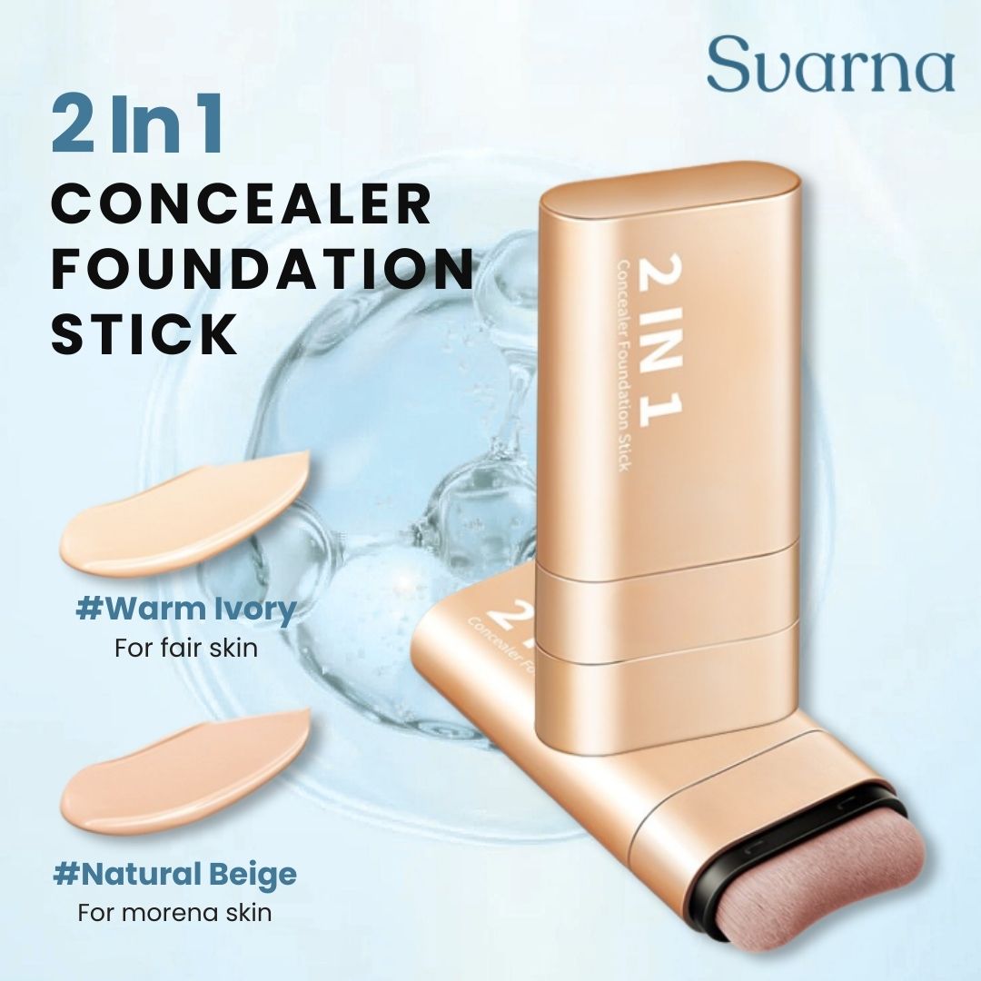 Korean 2 in 1 Glass Skin Foundation Stick