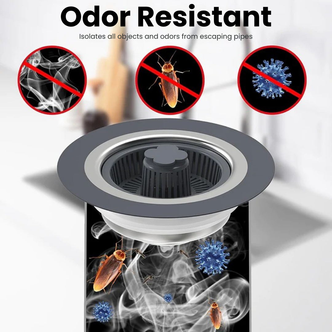 3-in-1 Sink Drain Strainer