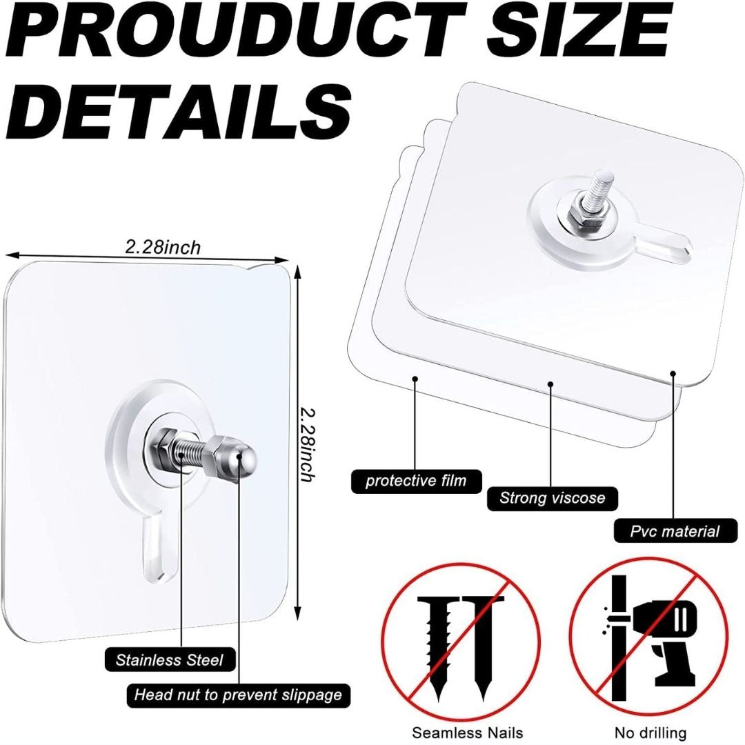 Wall Mount Screw Hooks