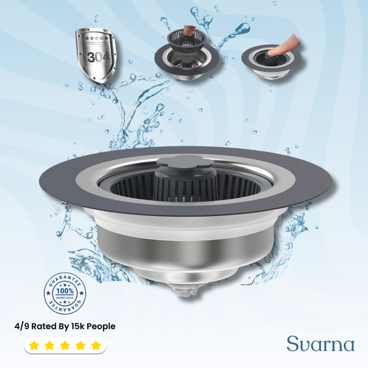 3-in-1 Sink Drain Strainer
