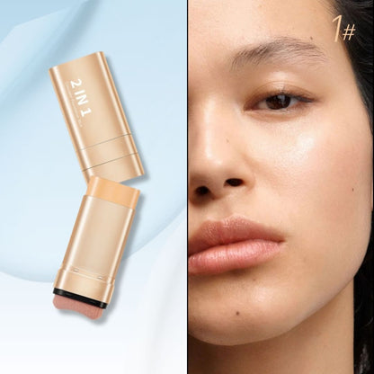 Korean 2 in 1 Glass Skin Foundation Stick