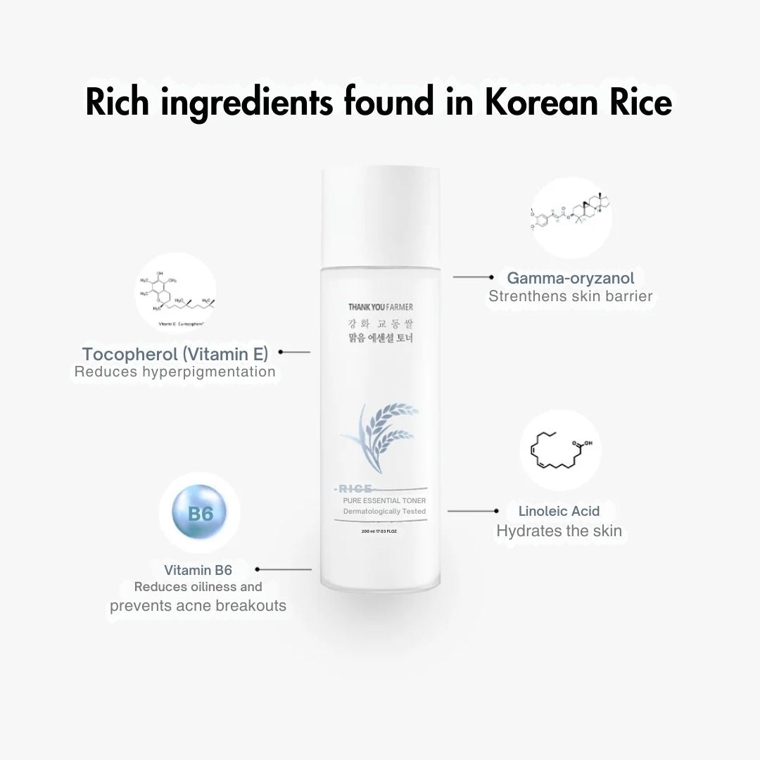 Korean Rice Toner for Glowing Skin