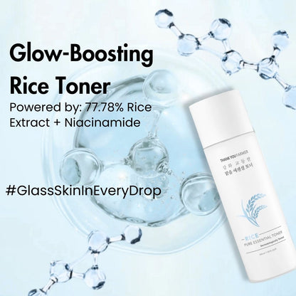 Korean Rice Toner for Glowing Skin