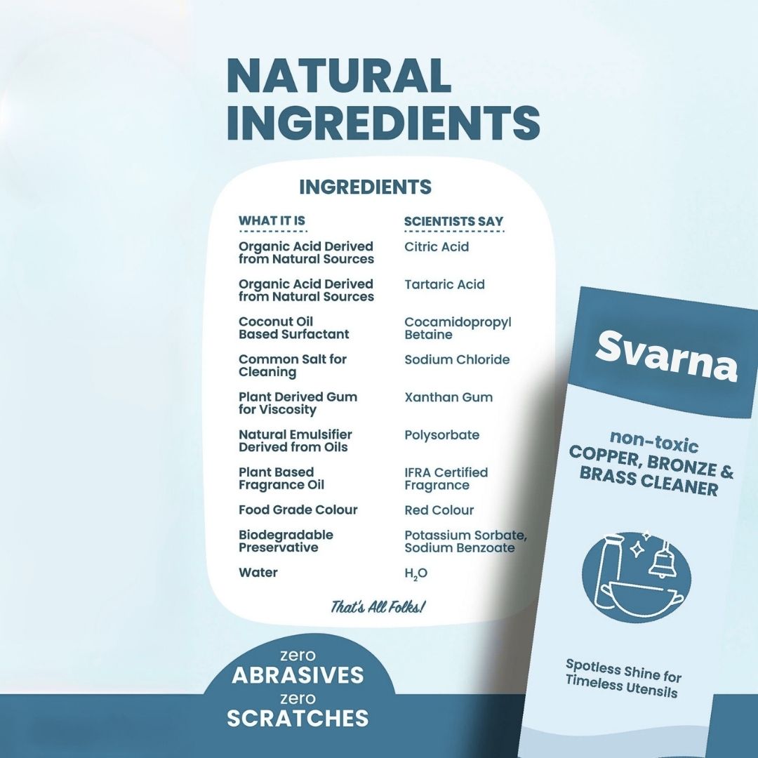 Copper Bronze & Brass Cleaner | 300 ML