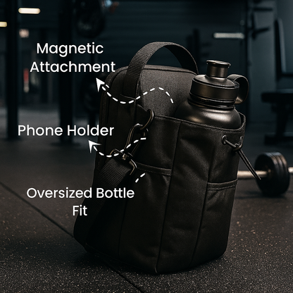 Svarna™ -Magnetic Gym Sling Bag