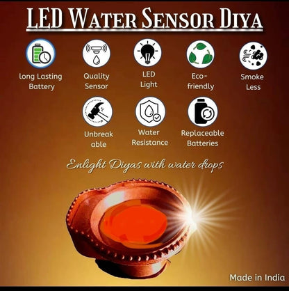 Water Sensor Diya For Diwali