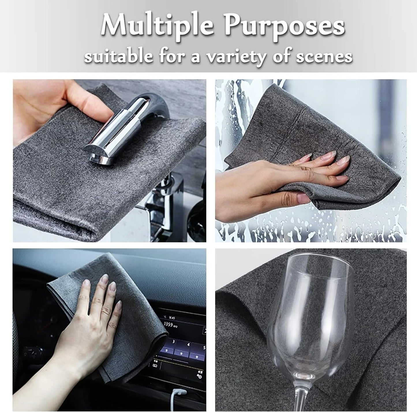 Magic Cleaning Cloth (5 Pcs)